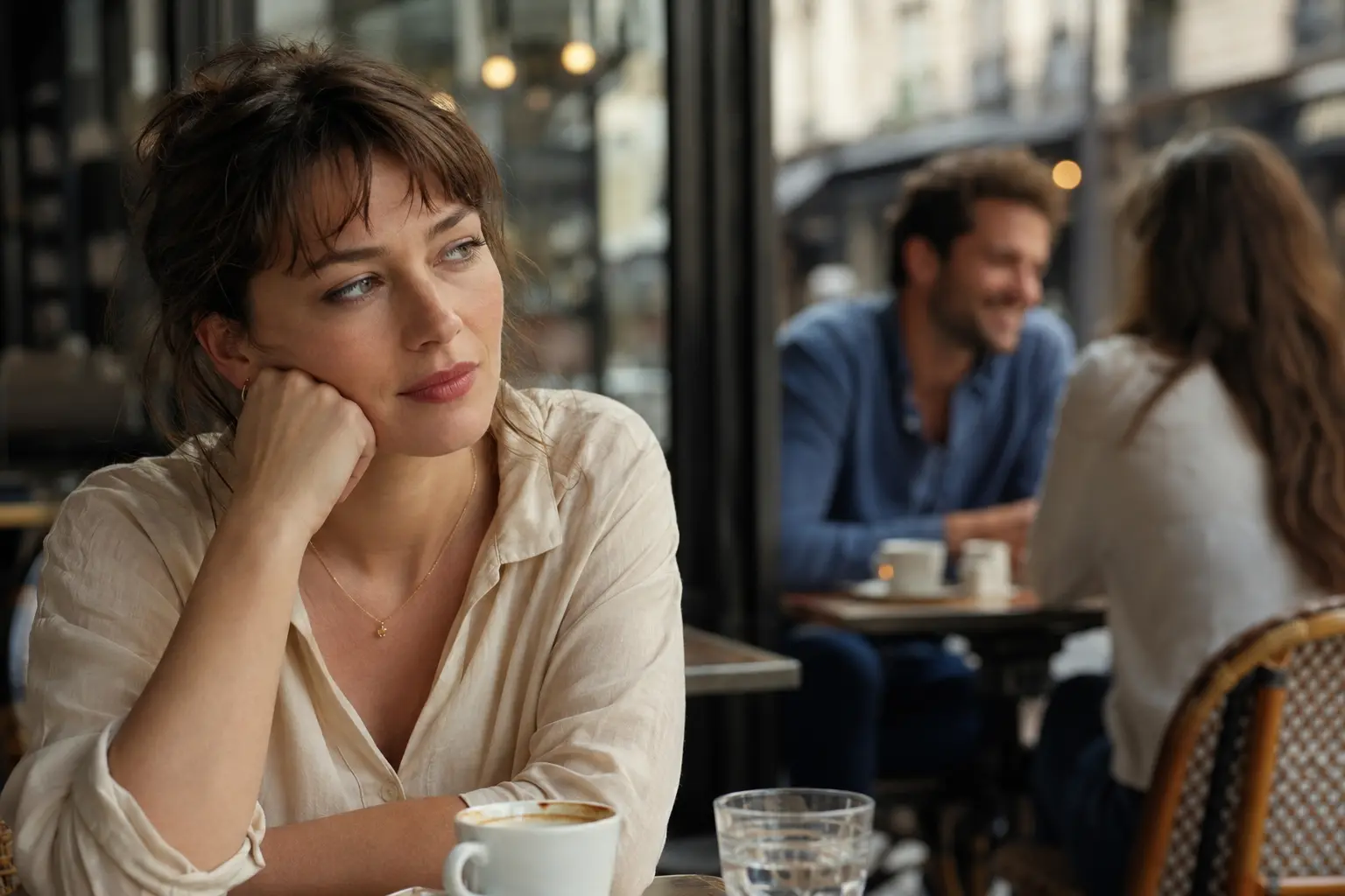 Personne confrontée à un amour non réciproque